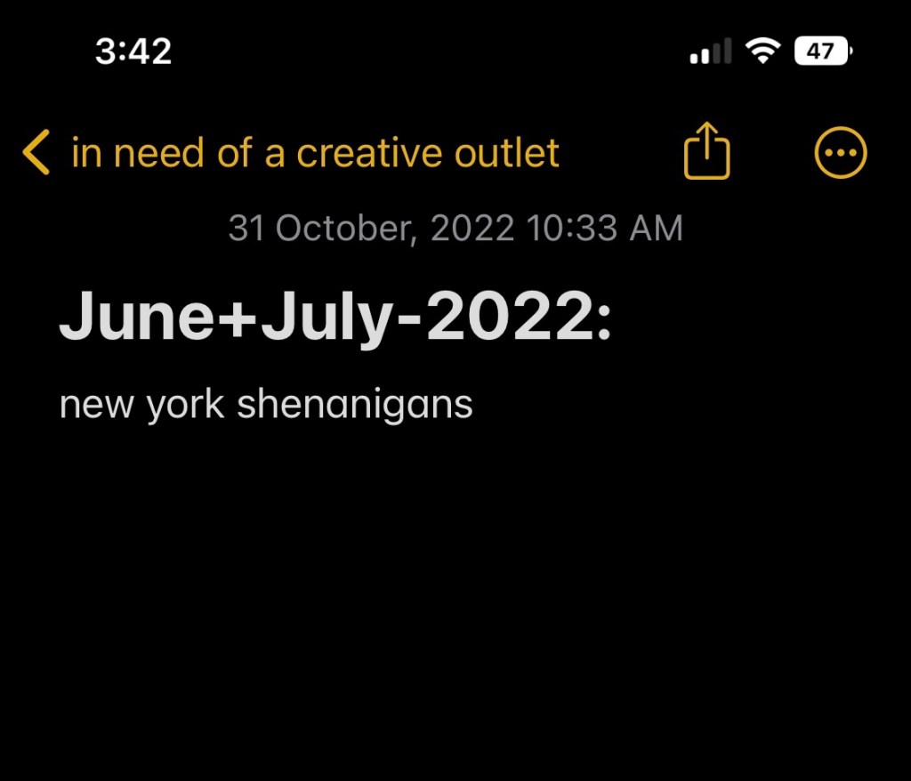 in need of a creative outlet: take&nbsp;2